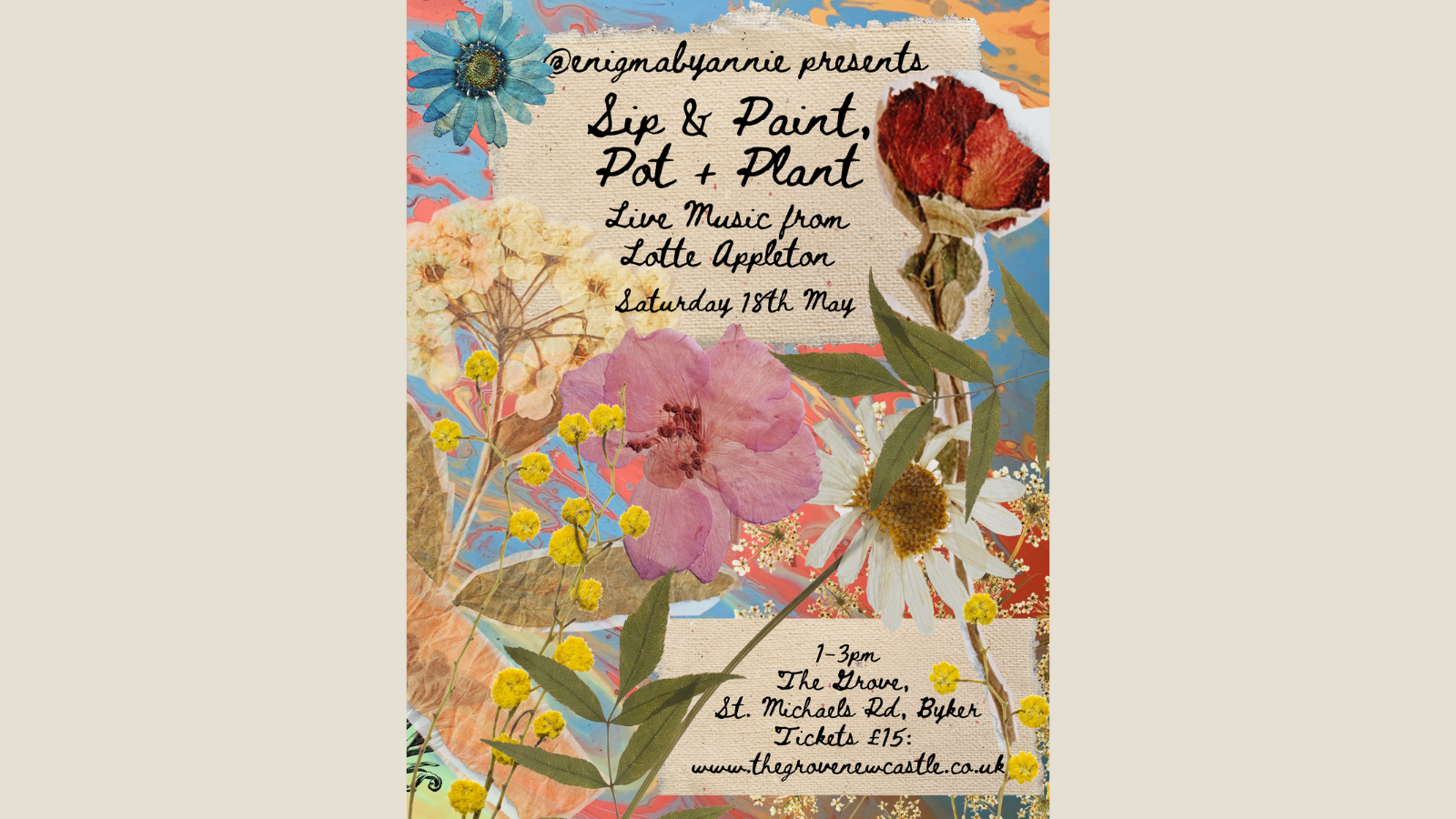 Enigma by Annie presents: Paint and Plant