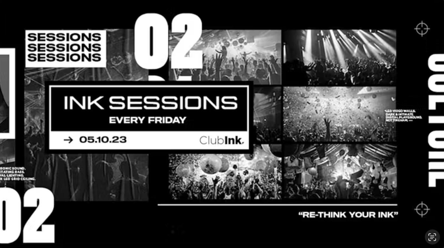 ClubInk – Ink Sessions every friday