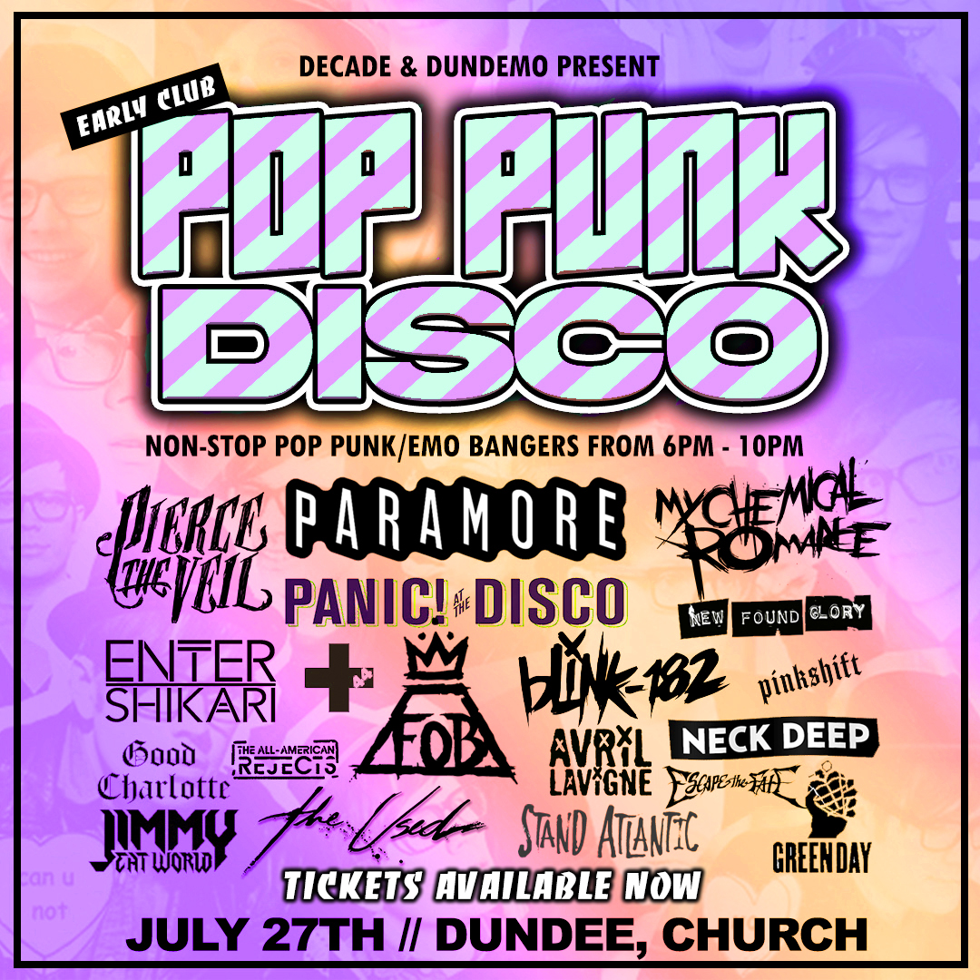 Pop Punk Disco (Early Club Night)