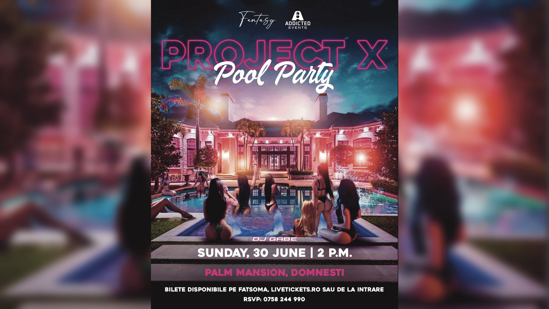 PROJECT X POOL PARTY