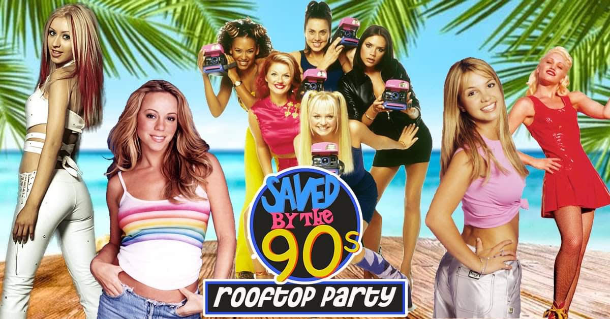 Saved By The 90s Summer Rooftop Party (Cardiff)