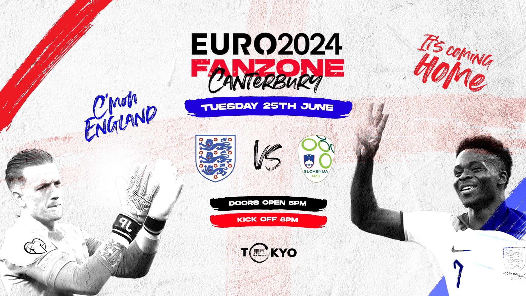 Euro 2024 Fanzone – England vs Slovenia 🏴󠁧󠁢󠁥󠁮󠁧󠁿🇸🇮 *CLAIM YOUR FREE TICKET*