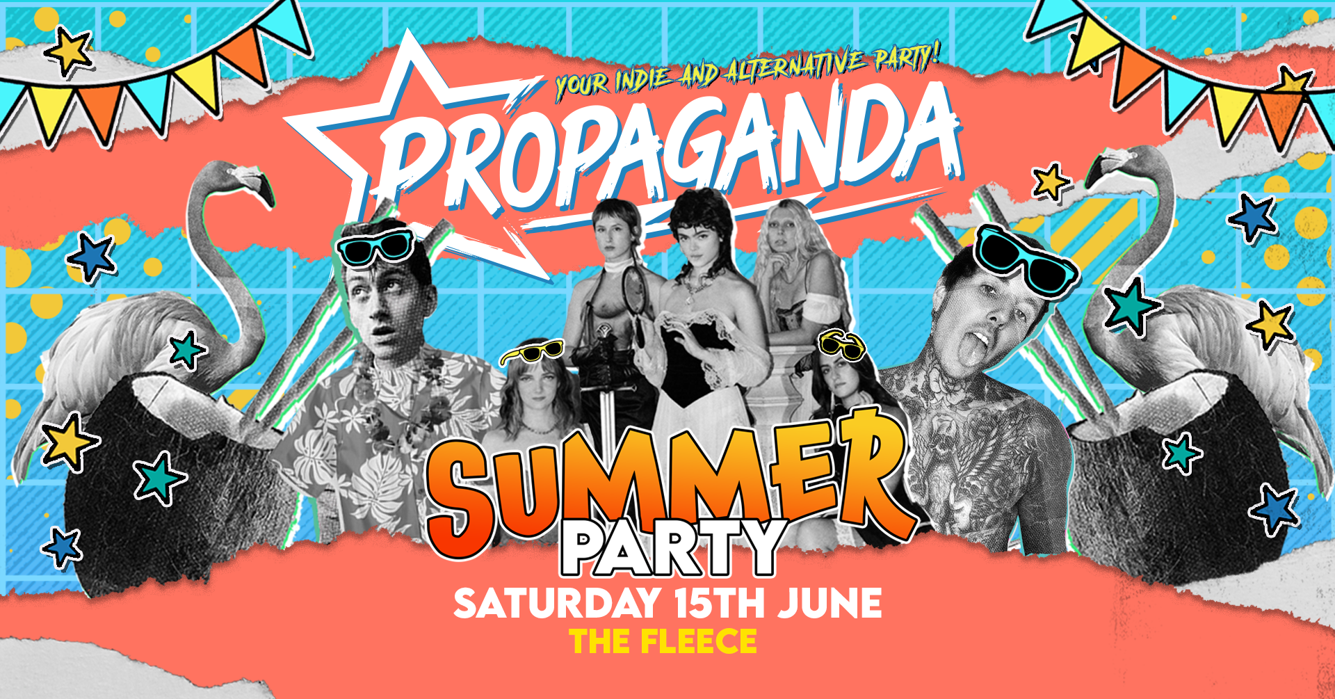 TONIGHT! Propaganda Bristol – Your Indie & Alternative Summer Party!