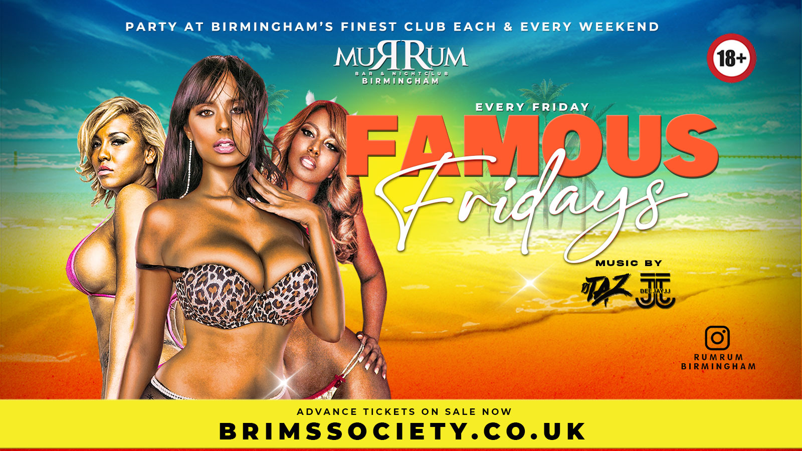 NOVA FRIDAYS 🔥-⭐️ 2-4-1 Drinks ⭐️ – Birmingham’s Hottest Friday 😈 @ RUMRUM ARCADIAN (THIS EVENT IS NOW CALLED BRUK OUT FRIDAYS. YOU CAN USE THIS TICKET IF YOU HAVE PAID)