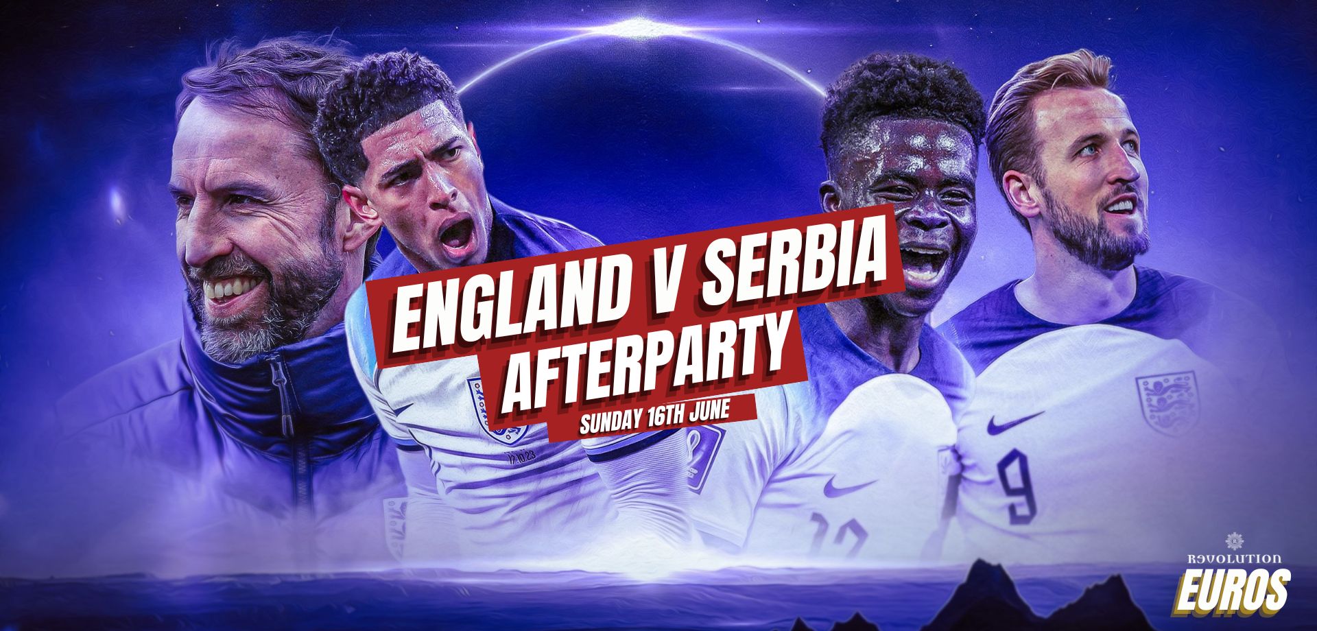 EUROS – England v Serbia –  AFTERPARTY