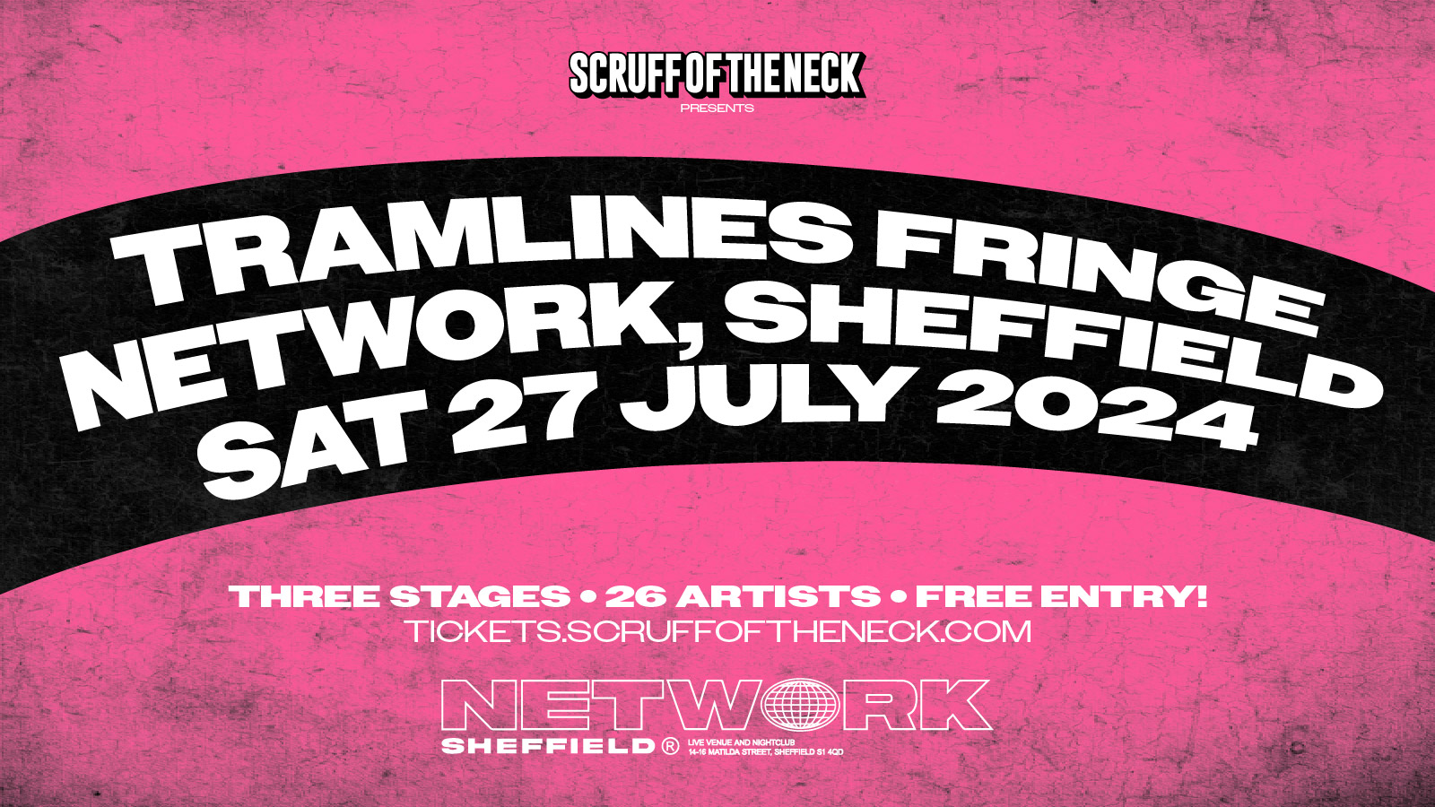 Tramlines Fringe 2024 Sheffield, Network at Network, Sheffield on