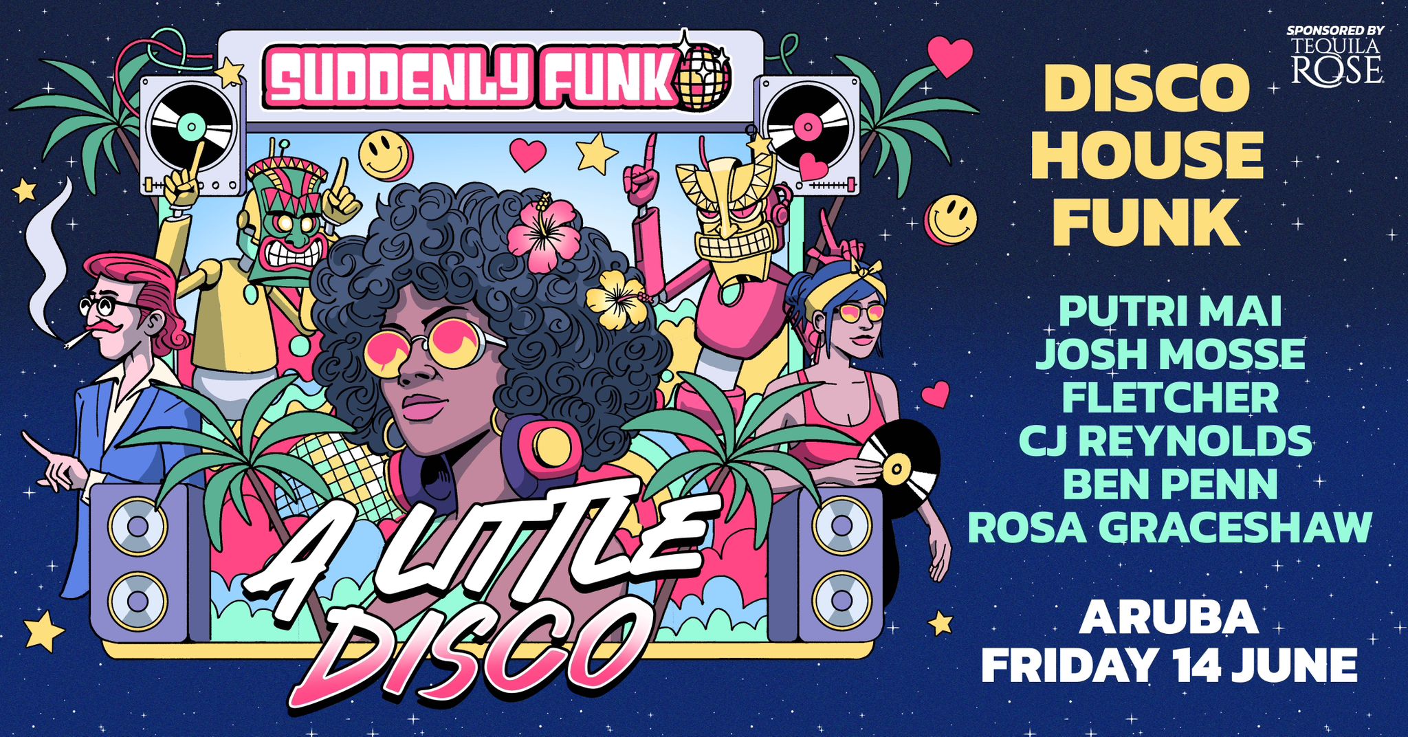 Suddenly Funk presents ‘A Little Disco’ @ Aruba