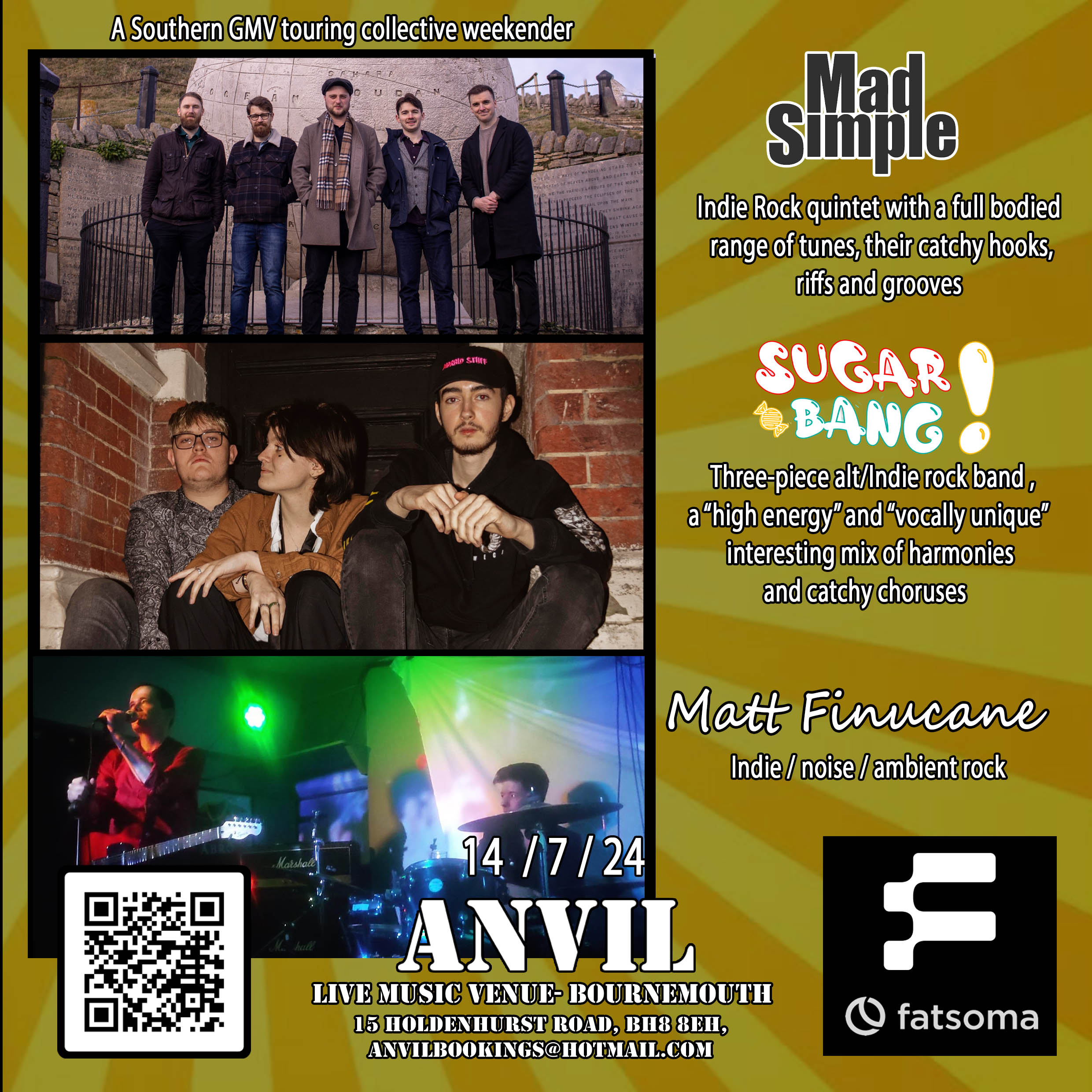 Mad Simple / Sugar Bang / Matt Finucane