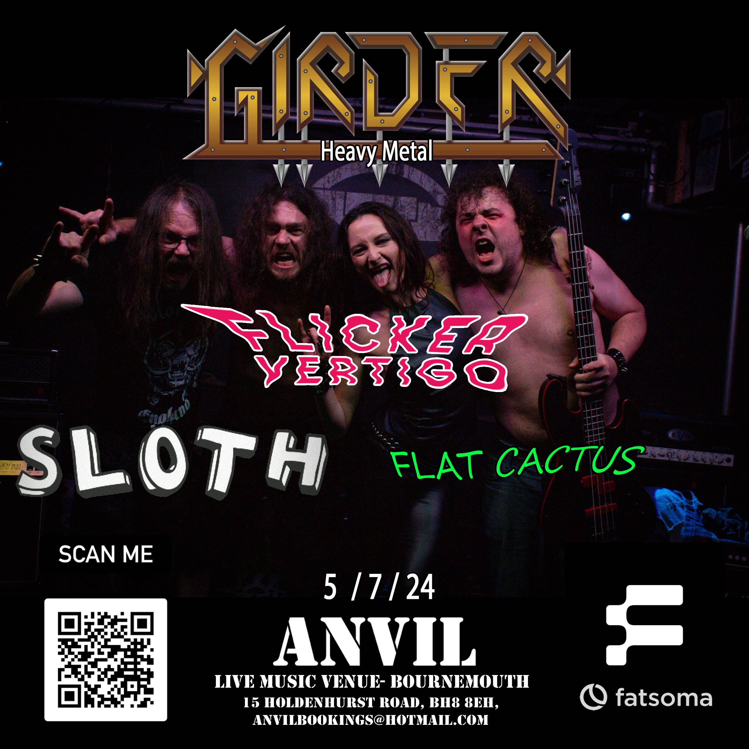 Girder / Flicker Vertigo / Sloth / Flat Cactus