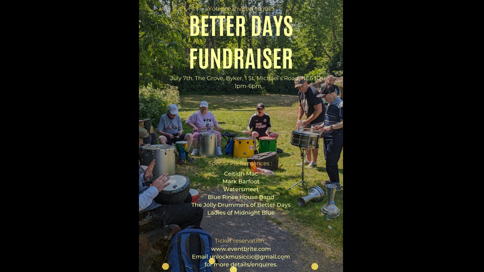 BETTER DAYS FUNDRAISER