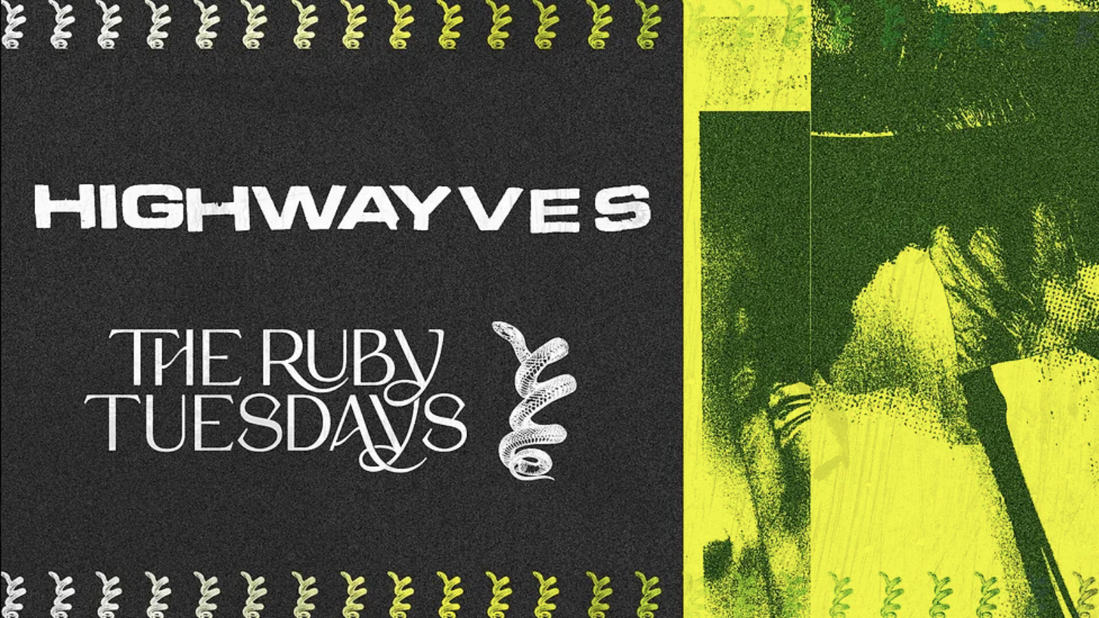 HIGHWAYVES | The Ruby Tuesdays + Support | Thursday 4th July 2024 | Sunbird Records, Darwen