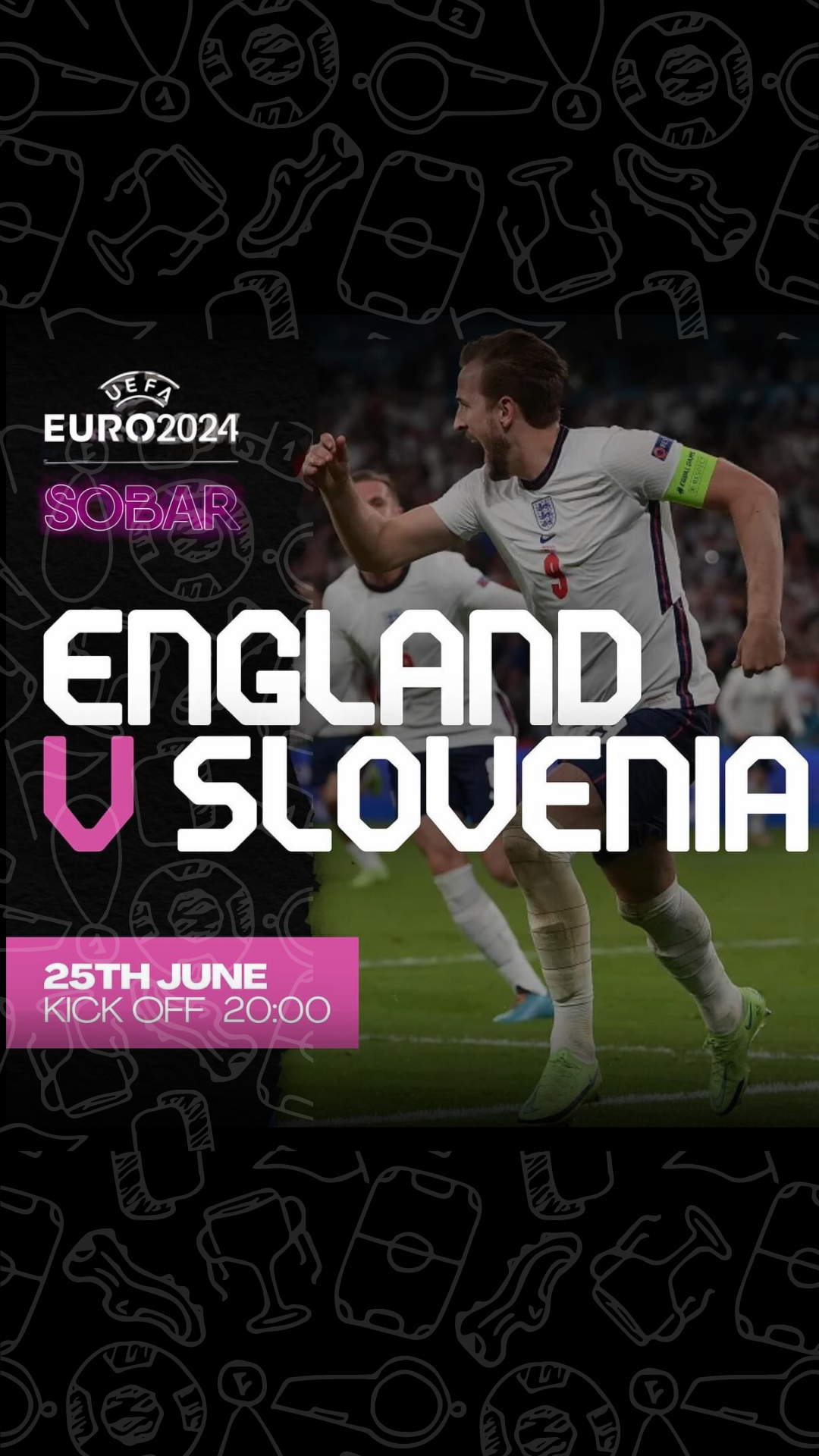 Euros 2024 – Free Ticket – England Vs Slovenia