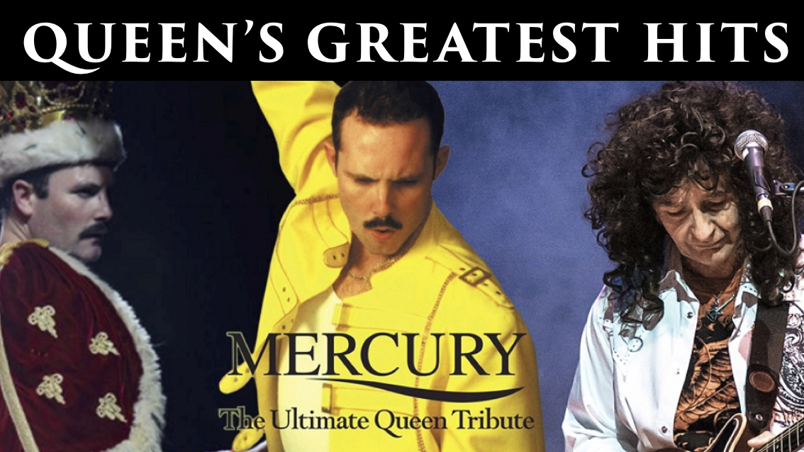 🚨 LAST FEW TICKETS!💥 QUEEN’S GREATEST HITS – starring MERCURY – the ultimate Queen Tribute