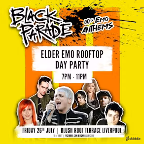 Black Parade – 00’s Emo Anthems | Elder Emo Rooftop Day Party