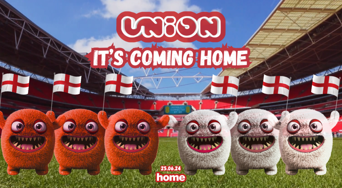 UNION TUESDAY’S – IT’S COMING HOME 🏴󠁧󠁢󠁥󠁮󠁧󠁿