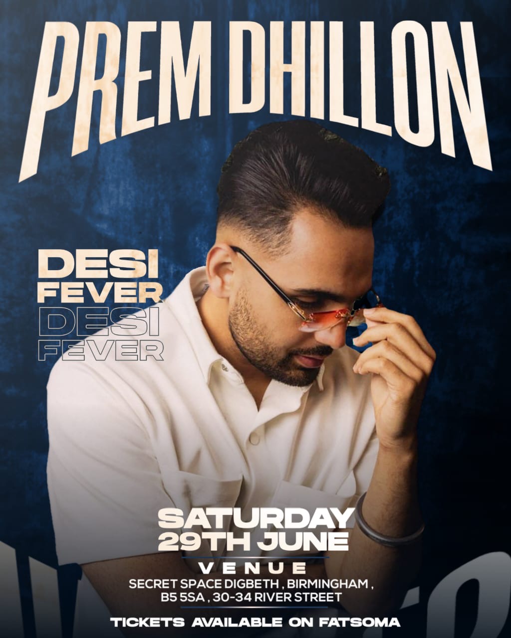 BIRMINGHAM - PREM DHILLON - ‘THE LIMITLESS TOUR’ at Secret Space ...