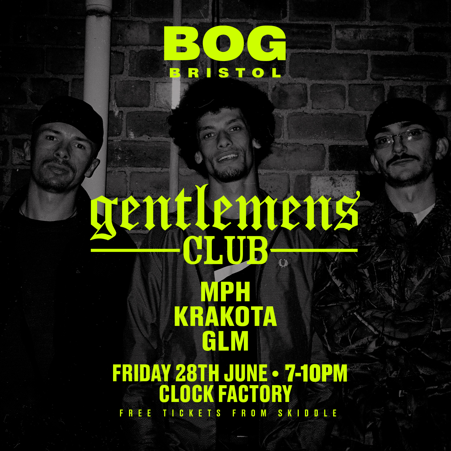 BOG x Gentlemens Club