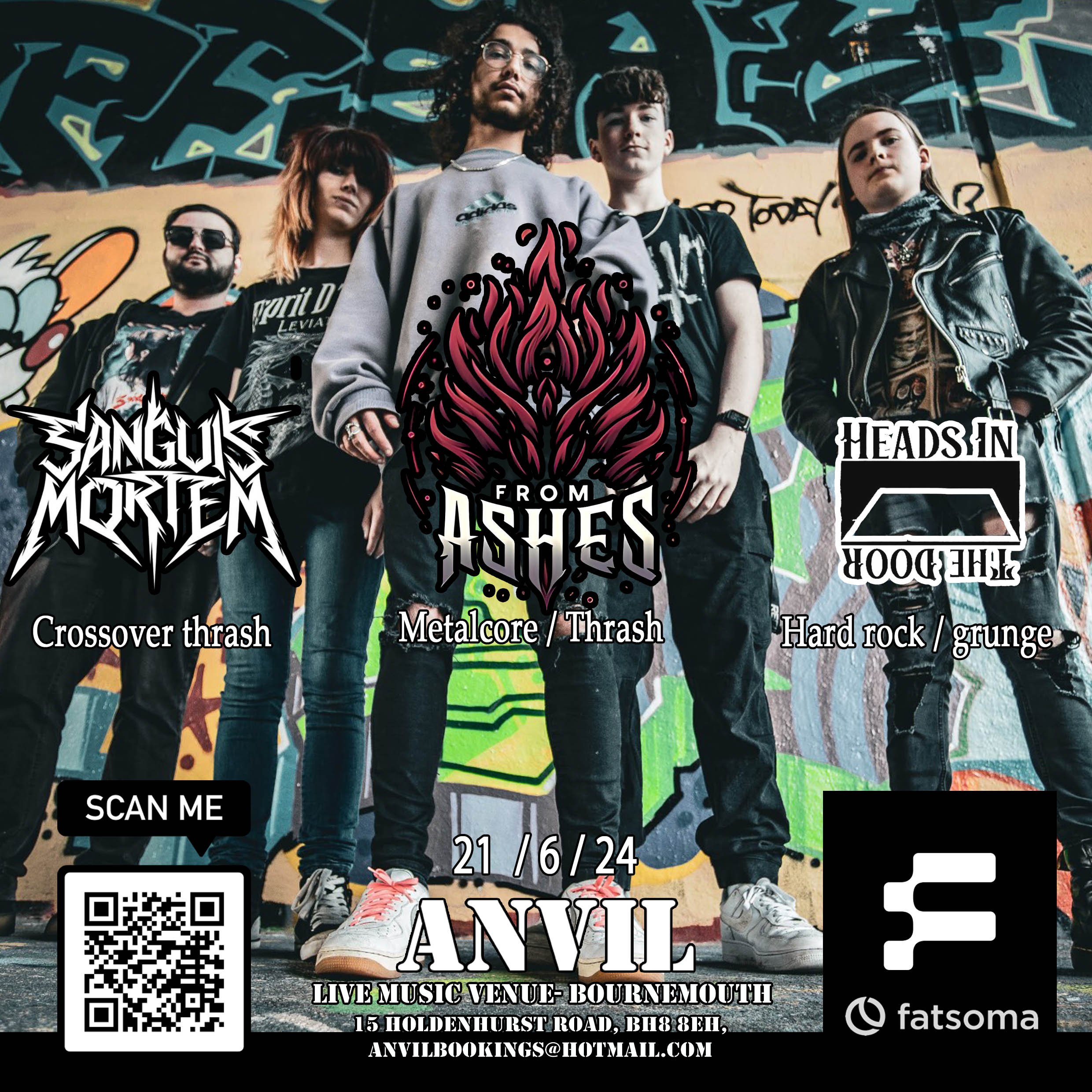 From Ashes / Sanguis Mortem / Heads in the Door