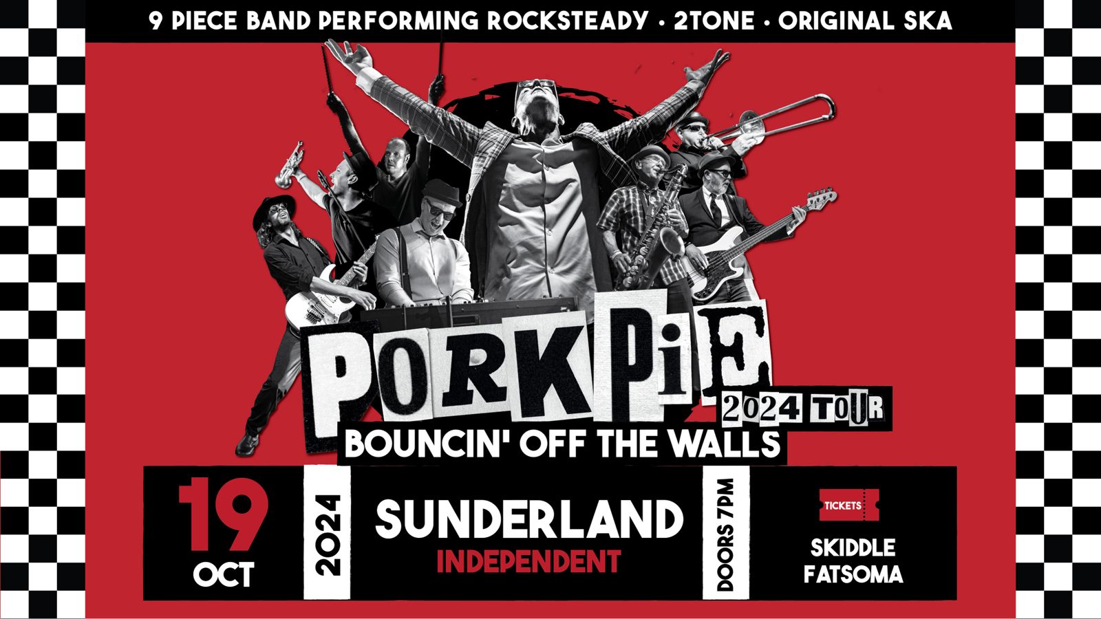 PorkPie Live + DJ Support