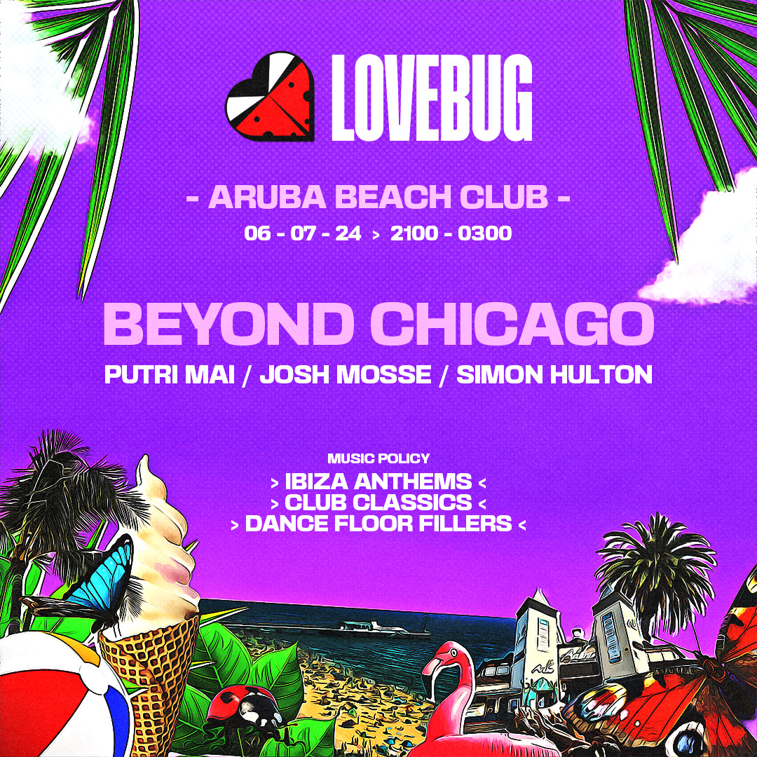 LoveBug Launch Party with BEYOND CHICAGO @ Aruba