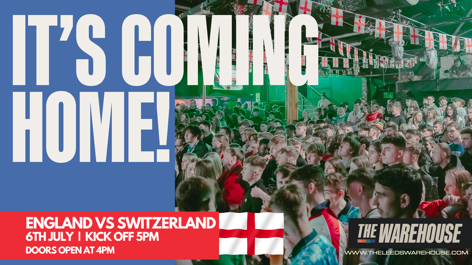 England vs Switzerland – FINAL 20 TICKETS