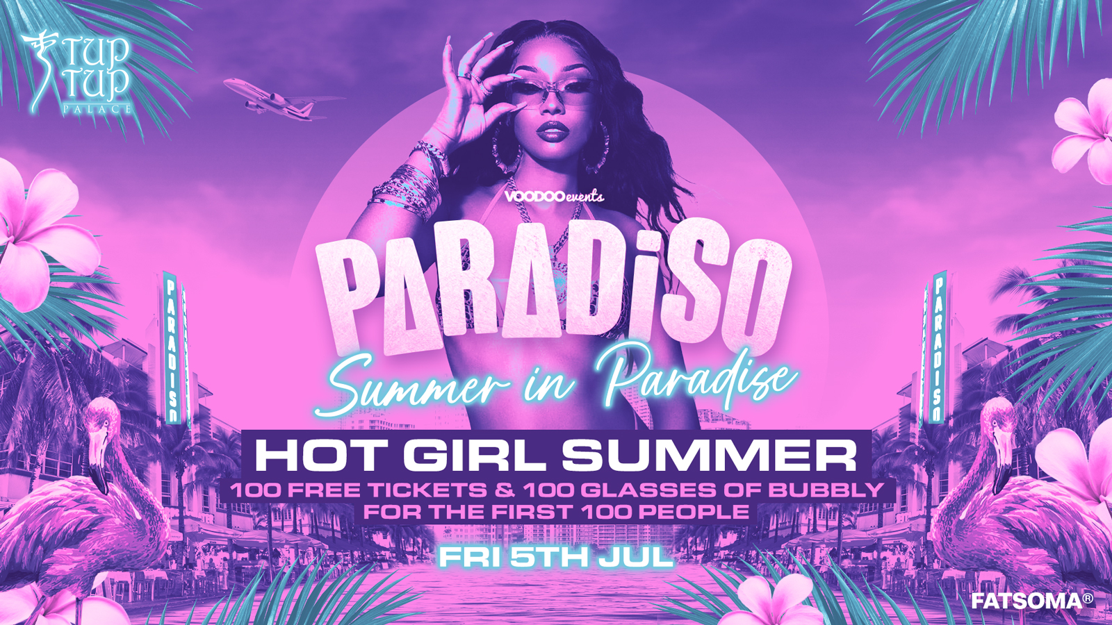 PARADISO | 100 FREE GLASSES OF BUBBLY x 100 FREE TICKETS 🎟️