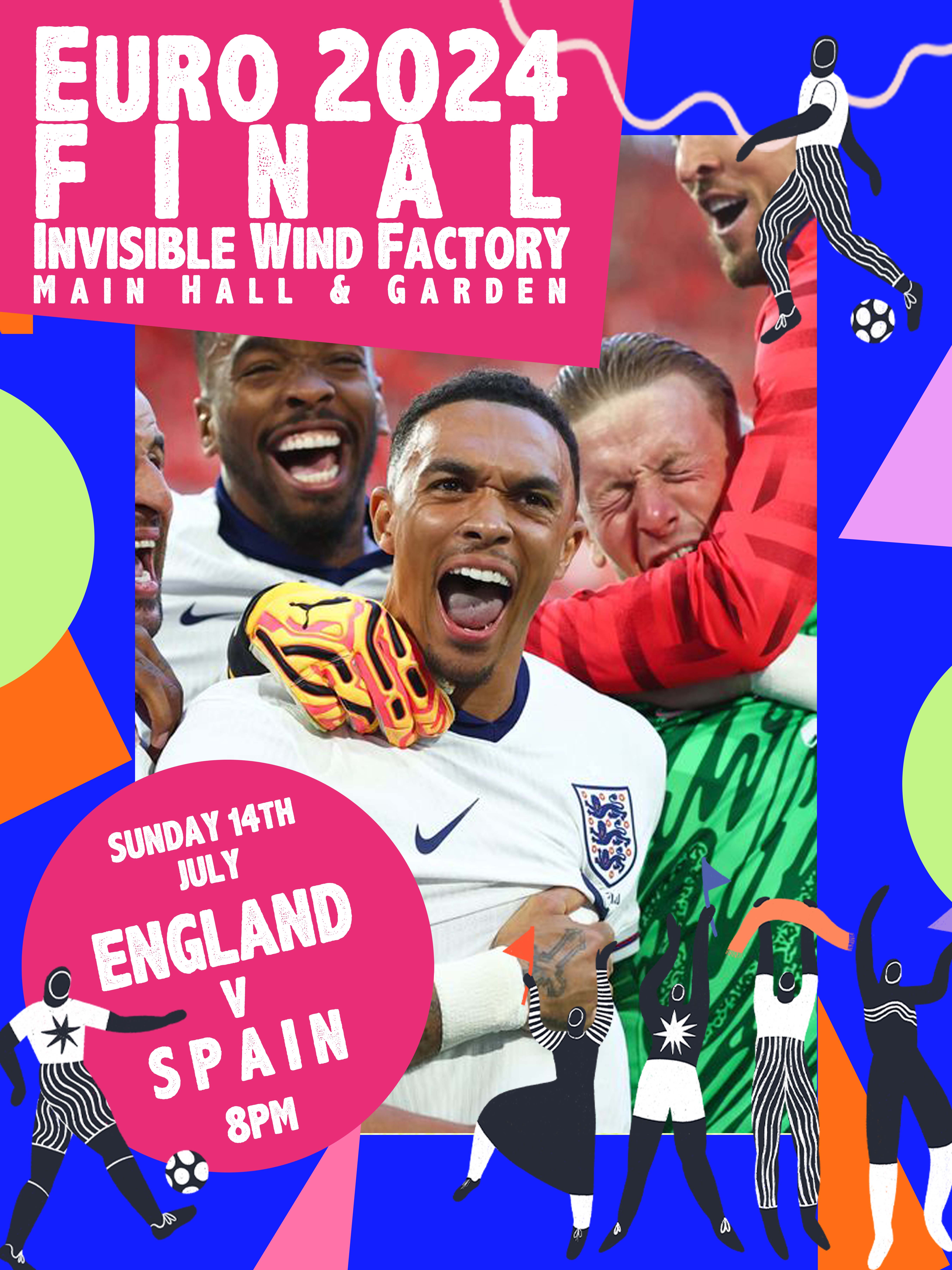 EURO 2024 FINAL – ENGLAND v SPAIN