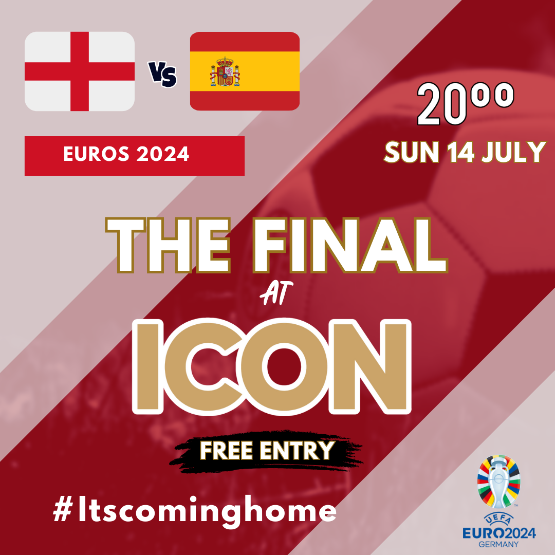 ICON EUROS 2024 – THE FINAL – England vs Spain – 14th July