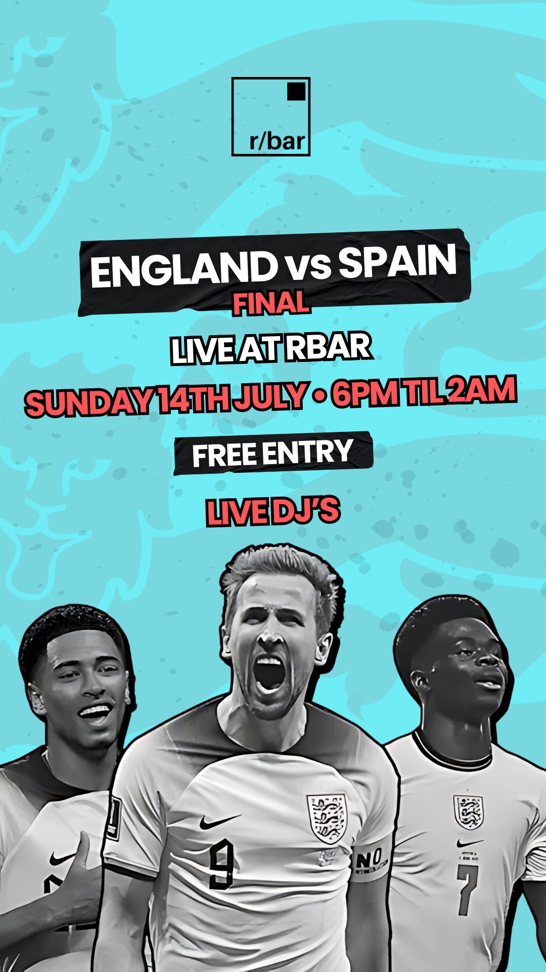 EURO FINAL LIVE ON THE BIG SCREEN OPEN FROM 6PM TILL 2AM ( tickets only ...