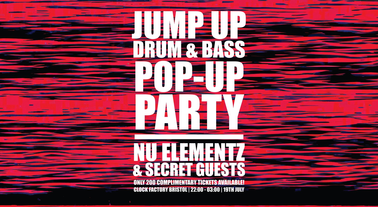 Jump Up DNB Pop-Up Party [Bristol] Nu Elementz + Guests