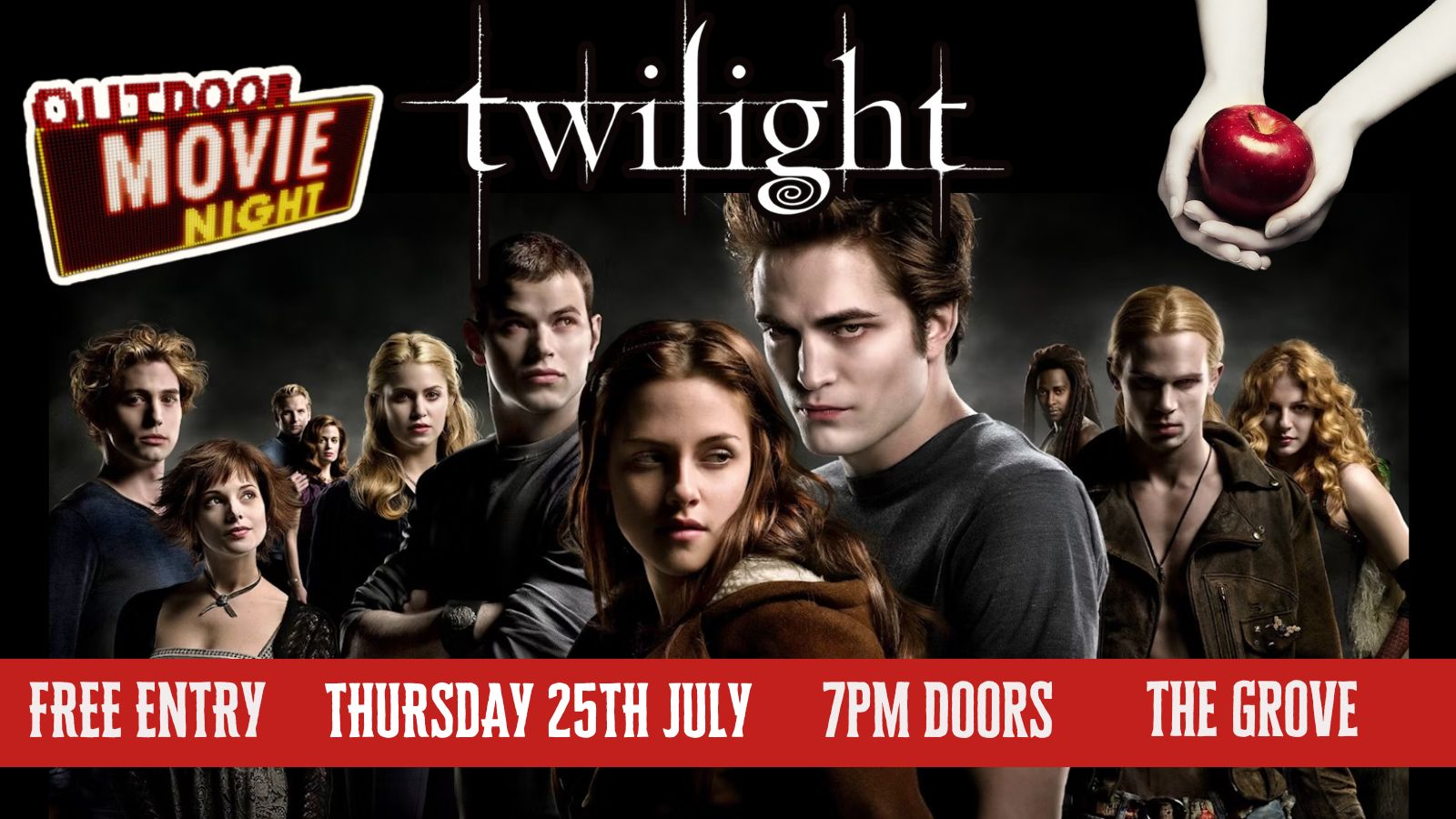 OUTDOOR MOVIE NIGHT | TWILIGHT
