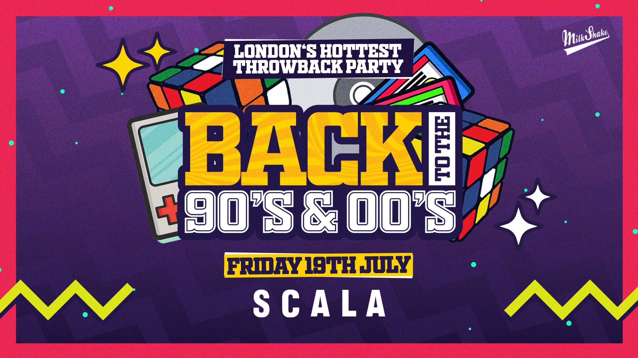 Back To The 90’s & 00’s – London’s ORIGINAL Throwback Session at Scala