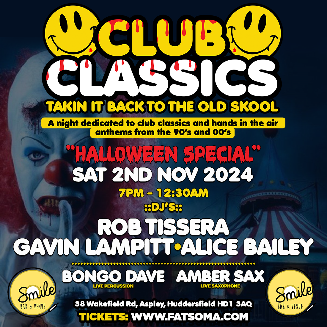 🎃CLUB CLASSICS 90’s & 00’s HALLOWEEN SPECIAL🎃