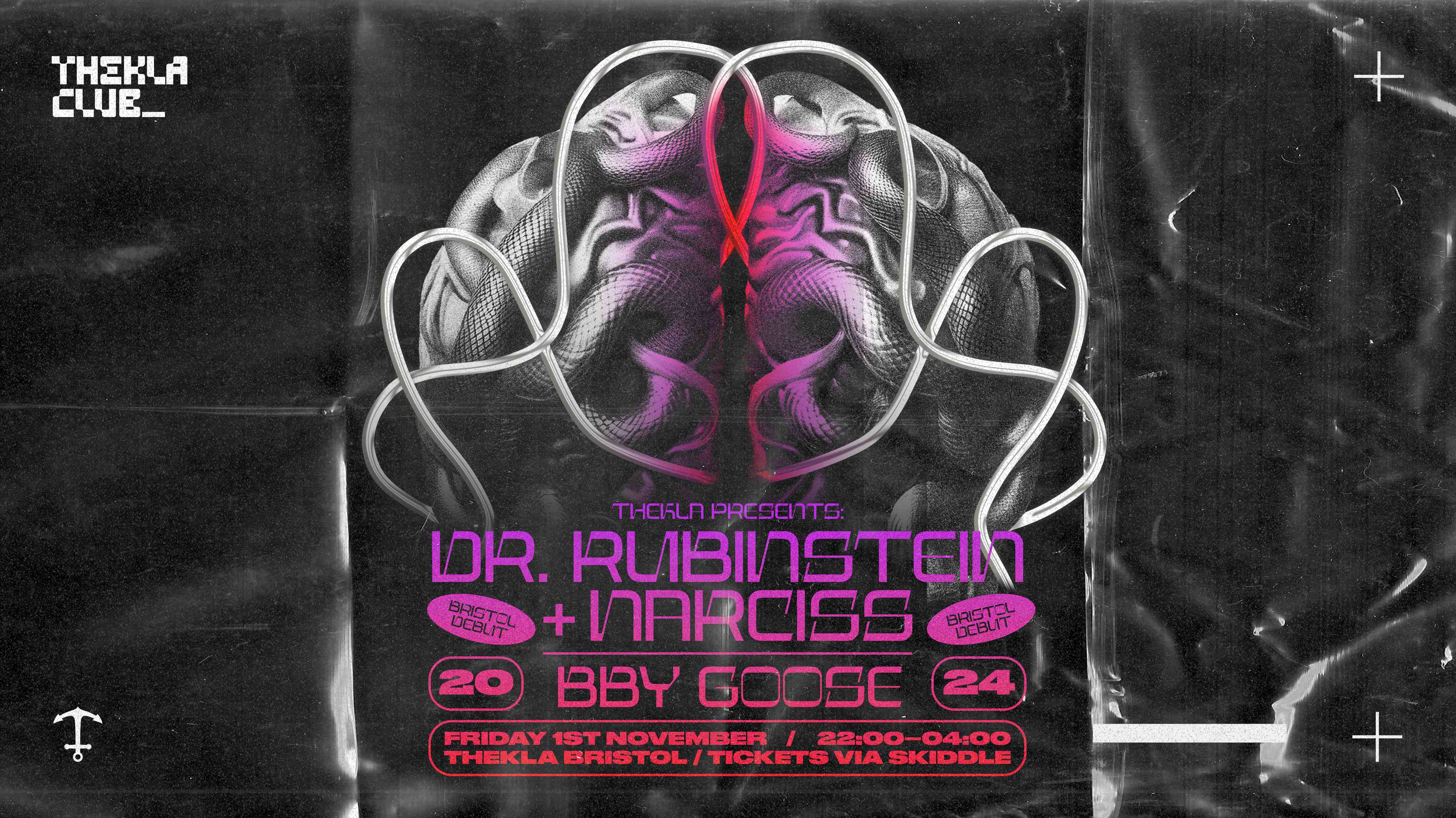 Thekla presents: Dr. Rubinstein + Narciss (Bristol Debut) ++