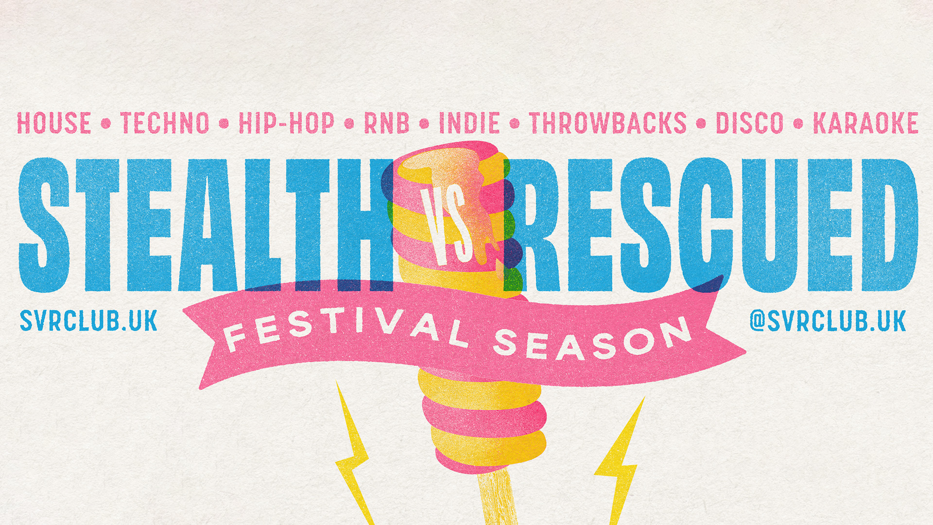 Stealth vs Rescued: Festival Season — Every Saturday in Nottingham