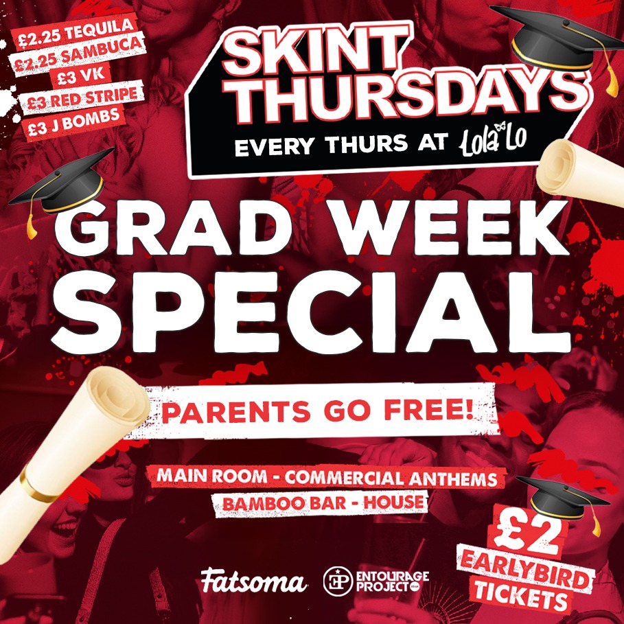 Skint Thursday – Grad Week P2! 🎓