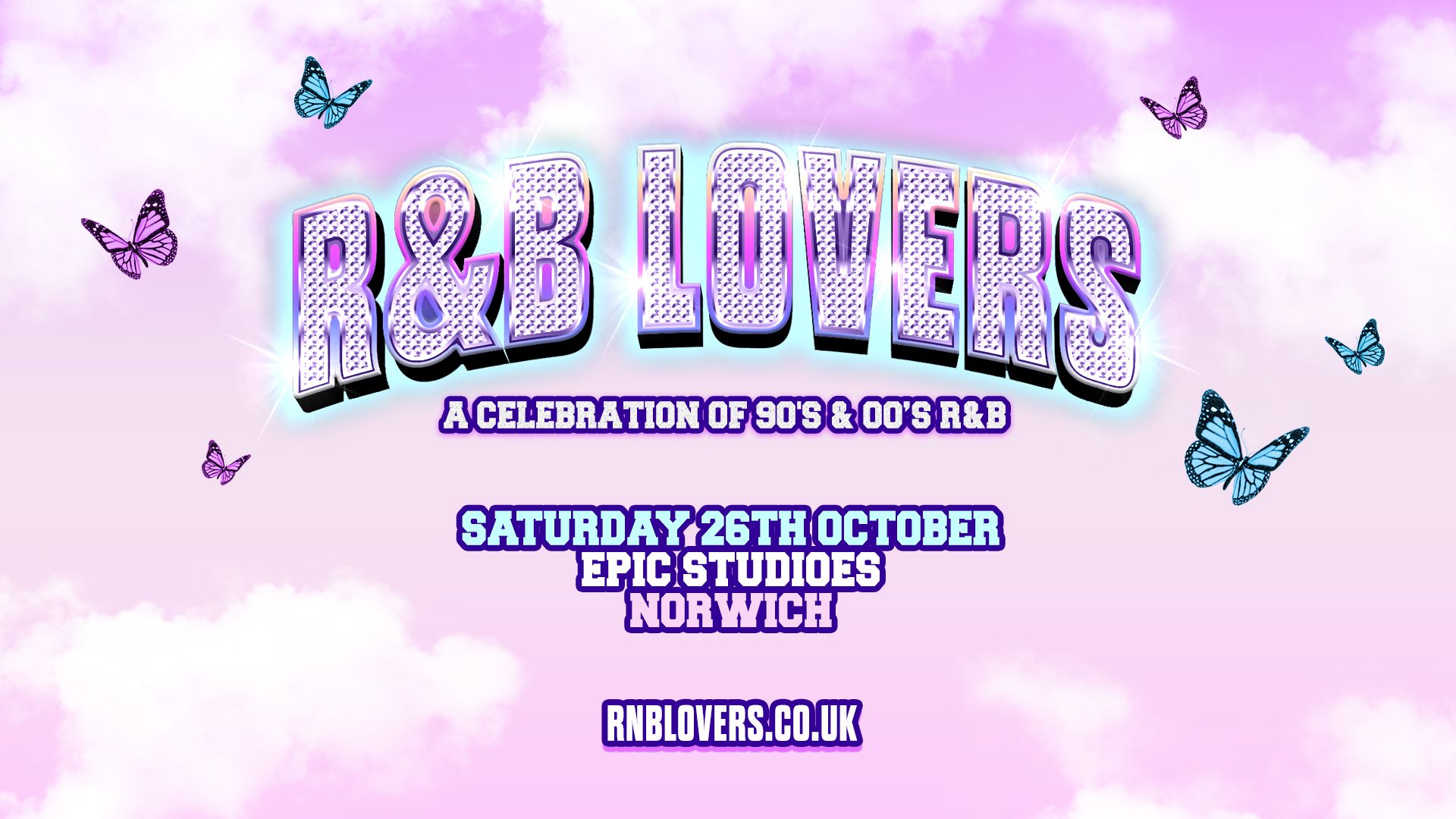 R&B Lovers – Saturday 26th October – Epic Studios [TICKETS SELLING FAST!]