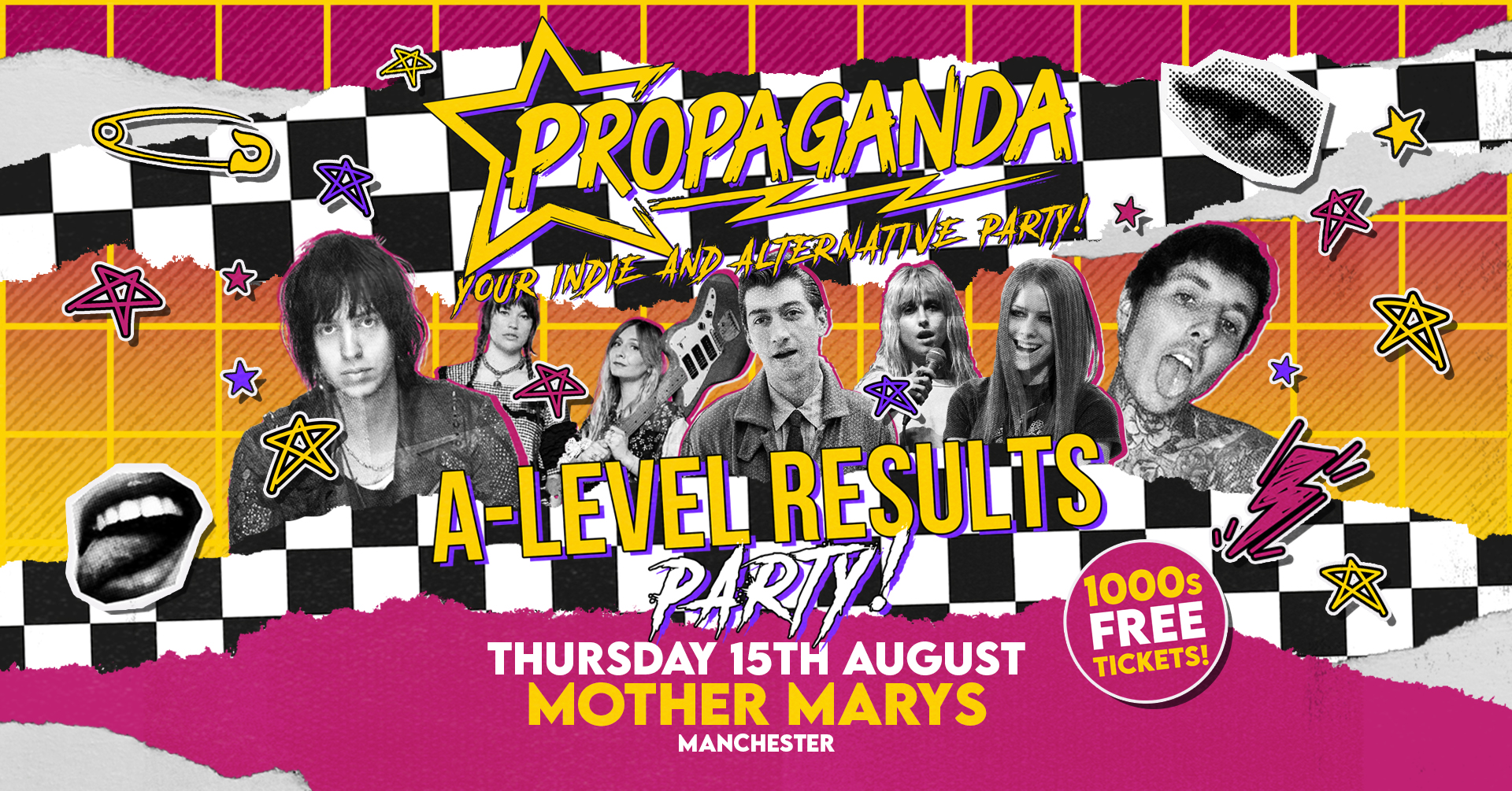 Propaganda Manchester – A Level Results Party at Mother Marys!