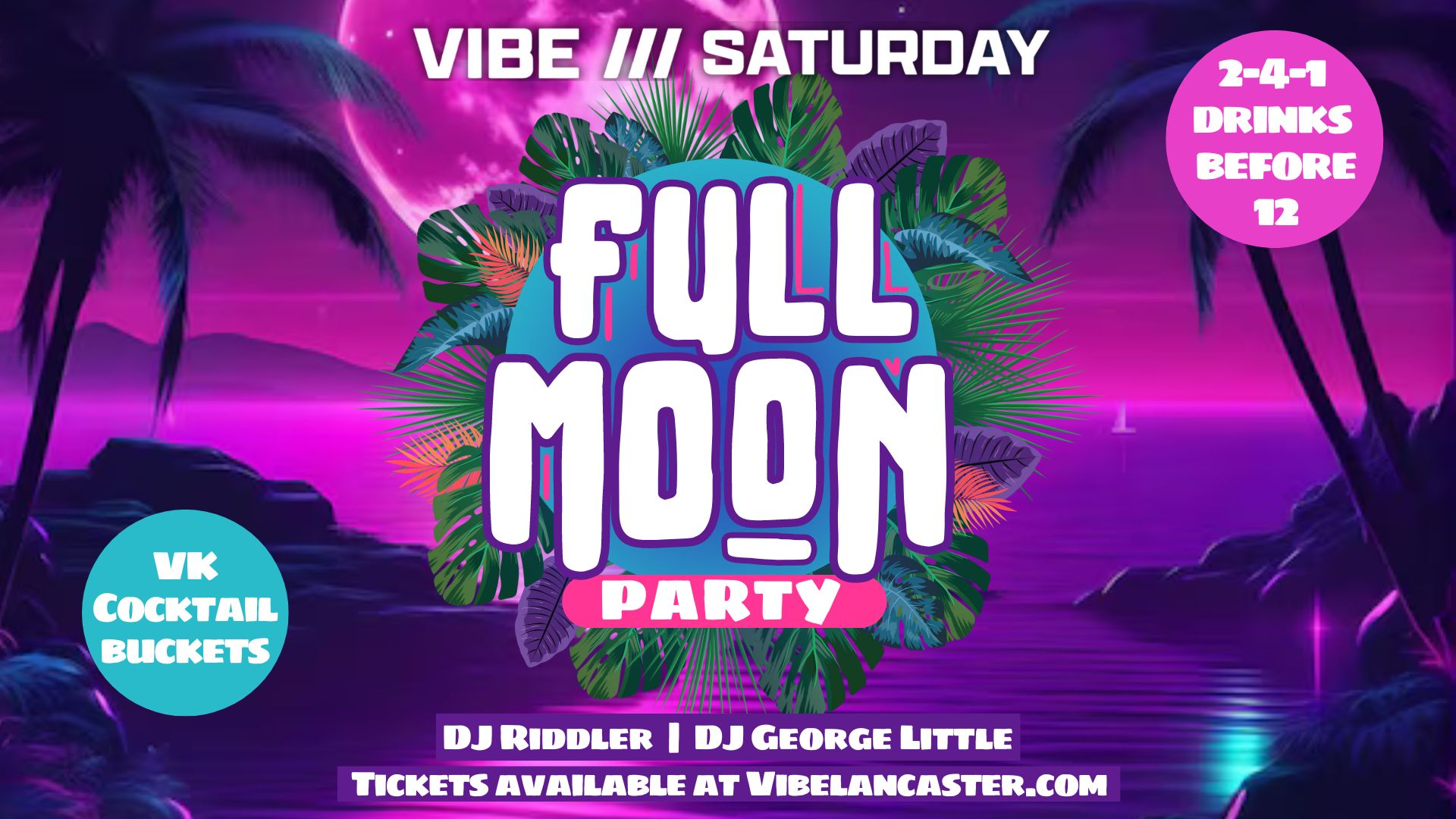 Full Moon Beach Party at VIBE