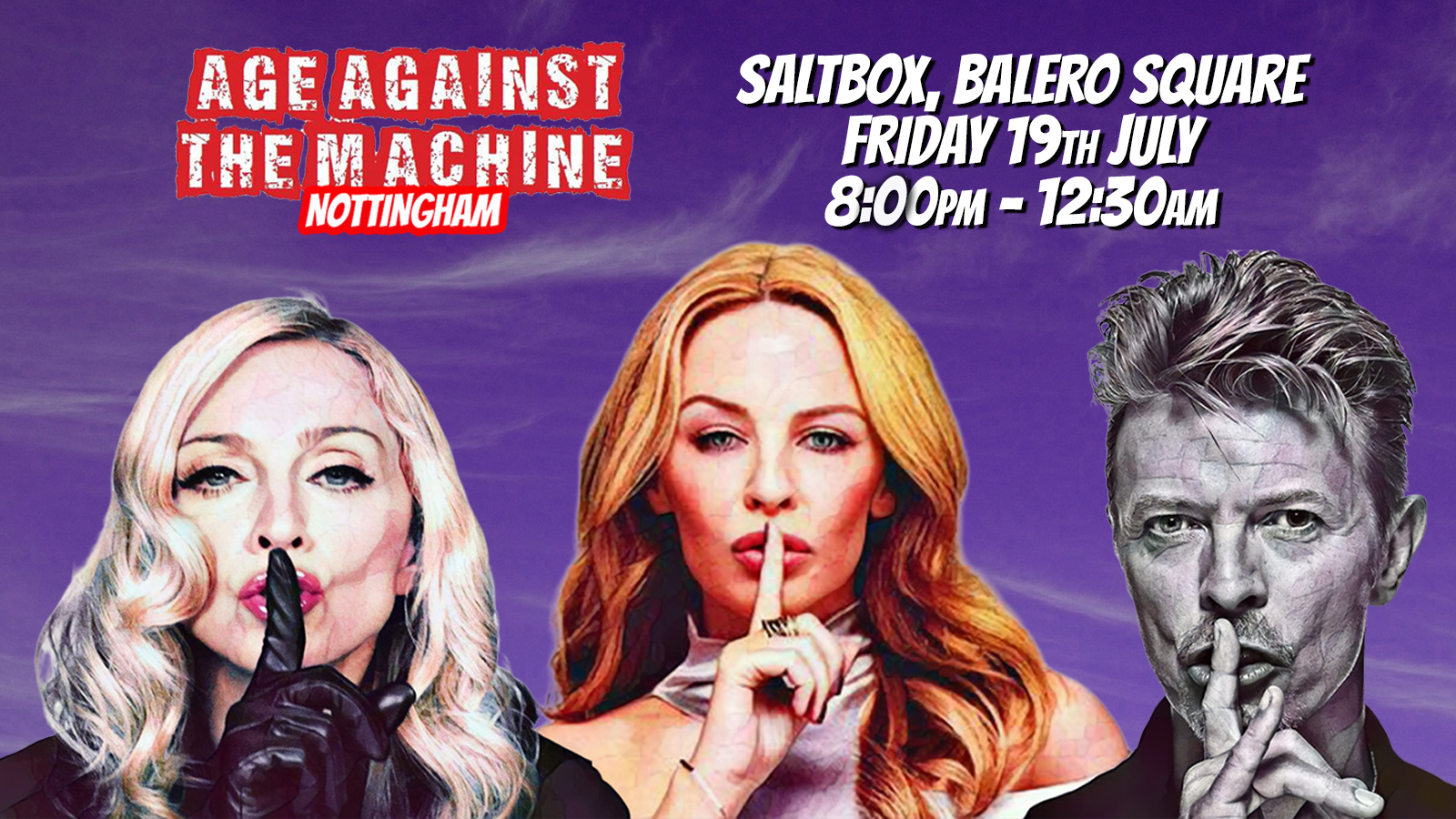 Age Against The Machine Nottingham 19th July at Saltbox Sports Bar