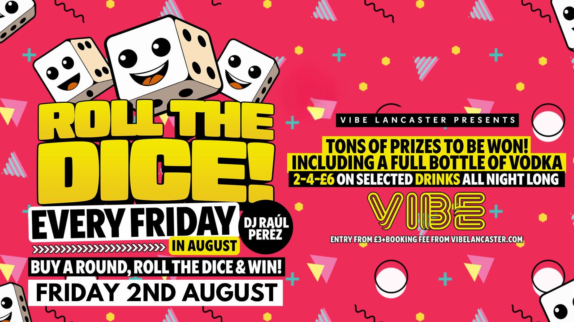 Roll the Dice! Fridays in August – 02/08