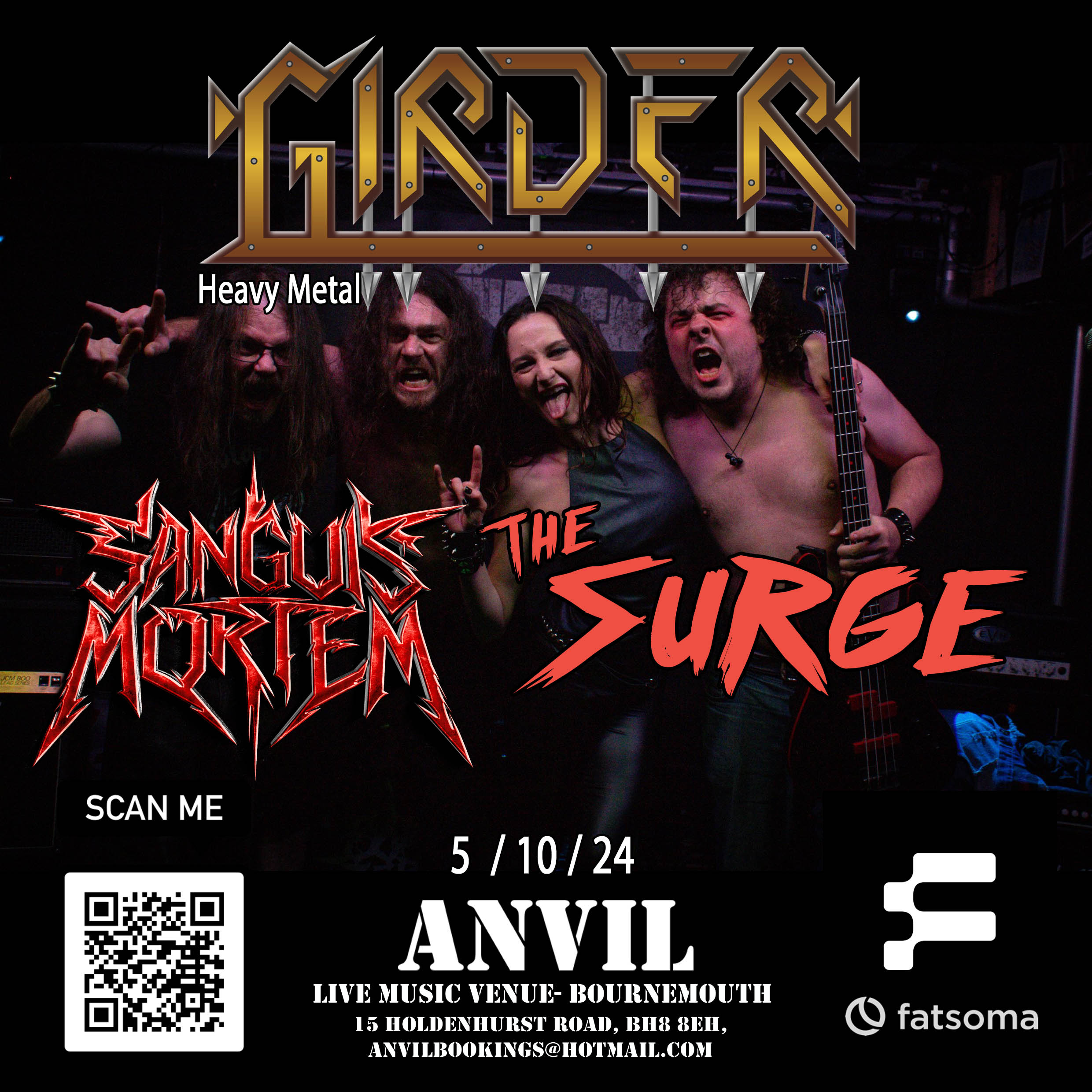 Girder / The Surge / Sanguis Mortem
