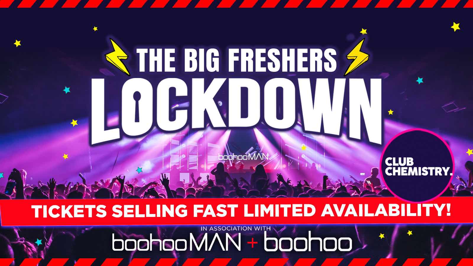 THE BIG FRESHERS LOCKDOWN ⚡ CANTERBURY 2024 ⚡ in association with BoohooMAN!!!