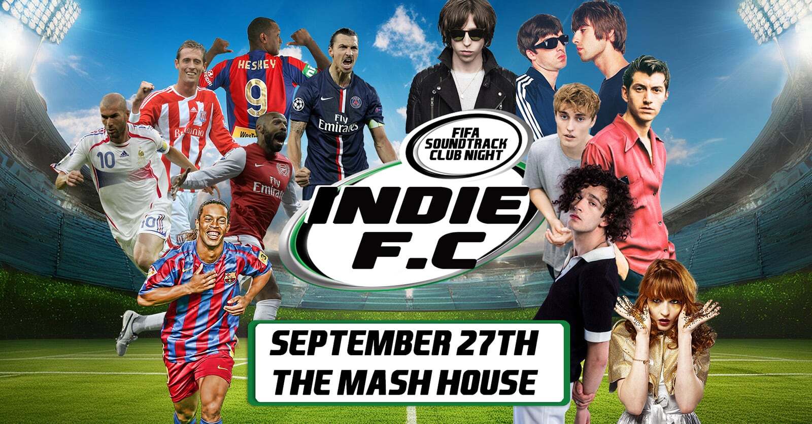 Indie FC – Fifa Soundtrack & Indie Anthems Party