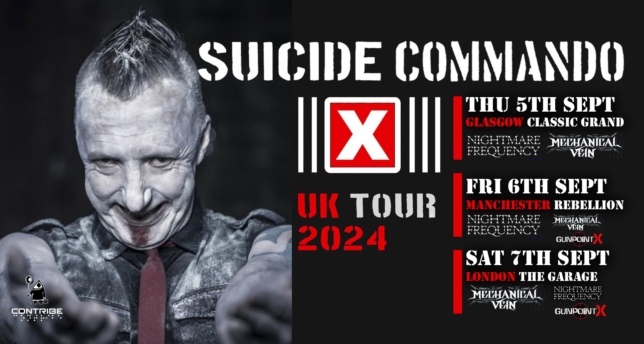 SUICIDE COMMANDO 2024 UK TOUR