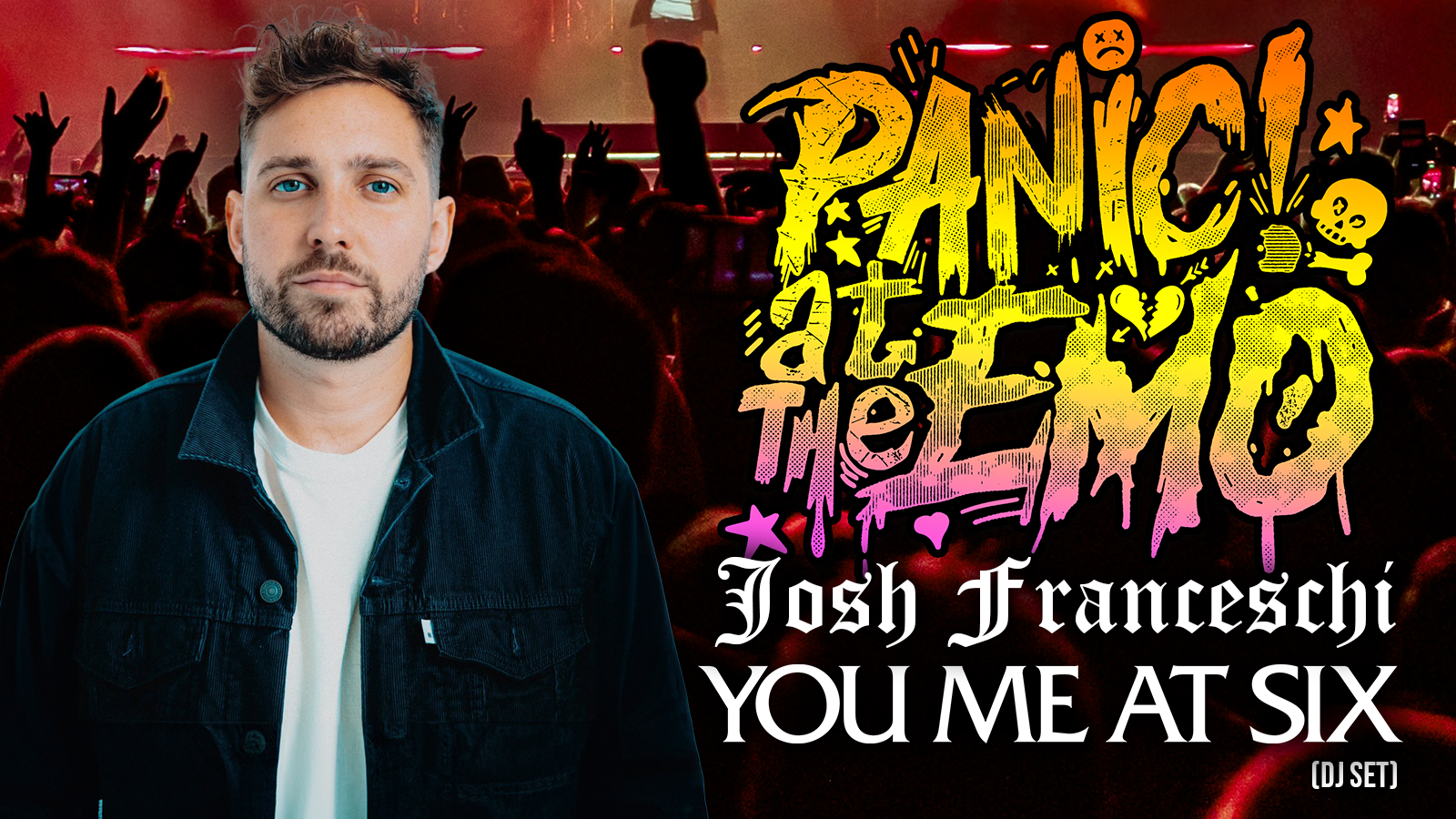 Panic At The Emo: Josh Franceschi DJ Set (You Me At Six) at The Rigger, Newcastle Under Lyme