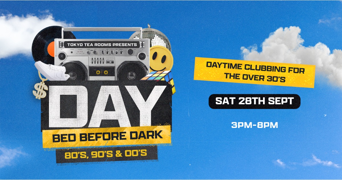 The Over 30’s Day Party | 80s, 90s & 00s | 3pm-8pm | CANTERBURY