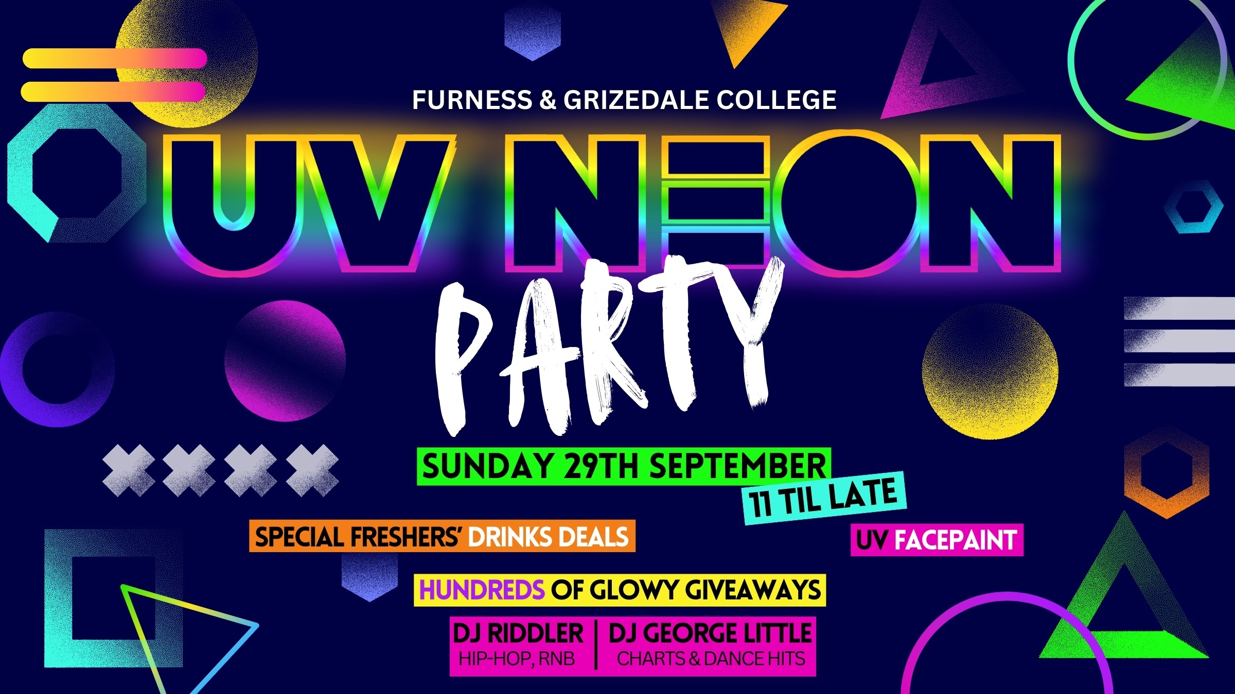 UV Neon Party – 29.09.24