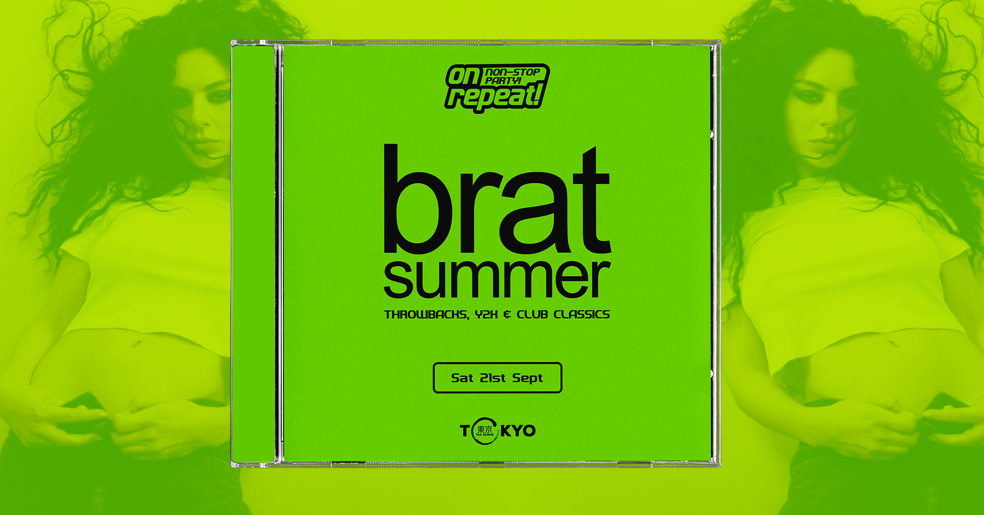 on repeat ∙BRAT SUMMER *50 TICKETS JUST ADDED*