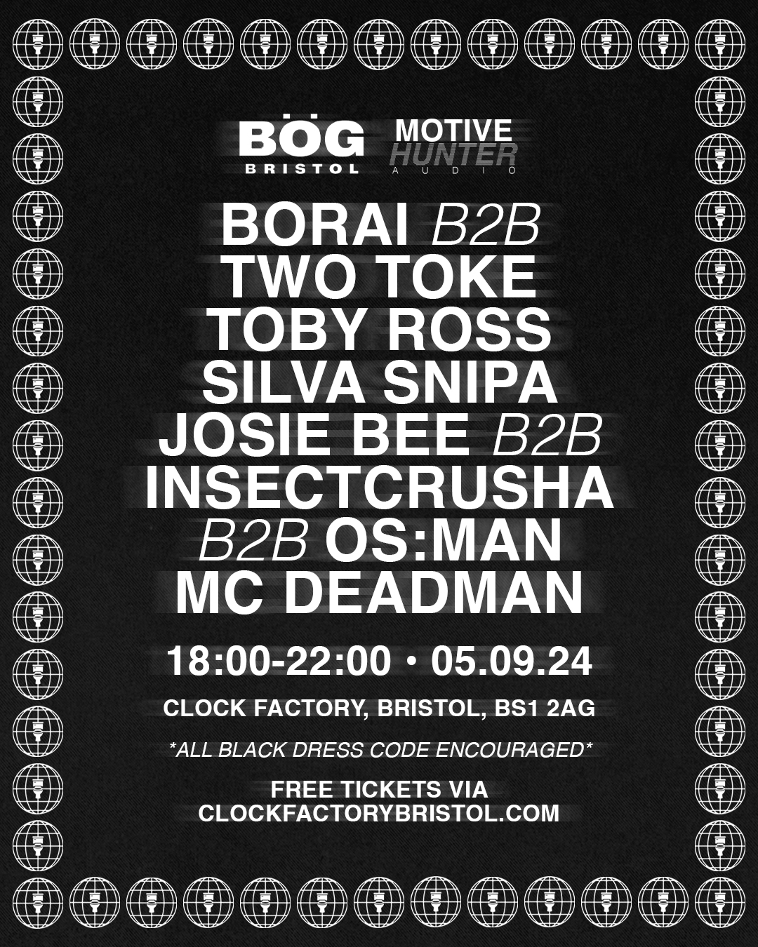 BOG x Motive Hunter
